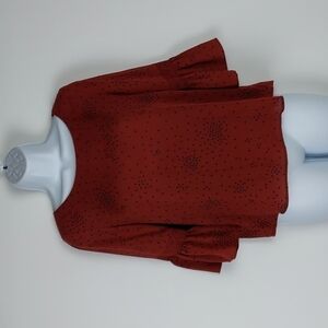 Ann Taylor Factory Red Blouse, size XSP